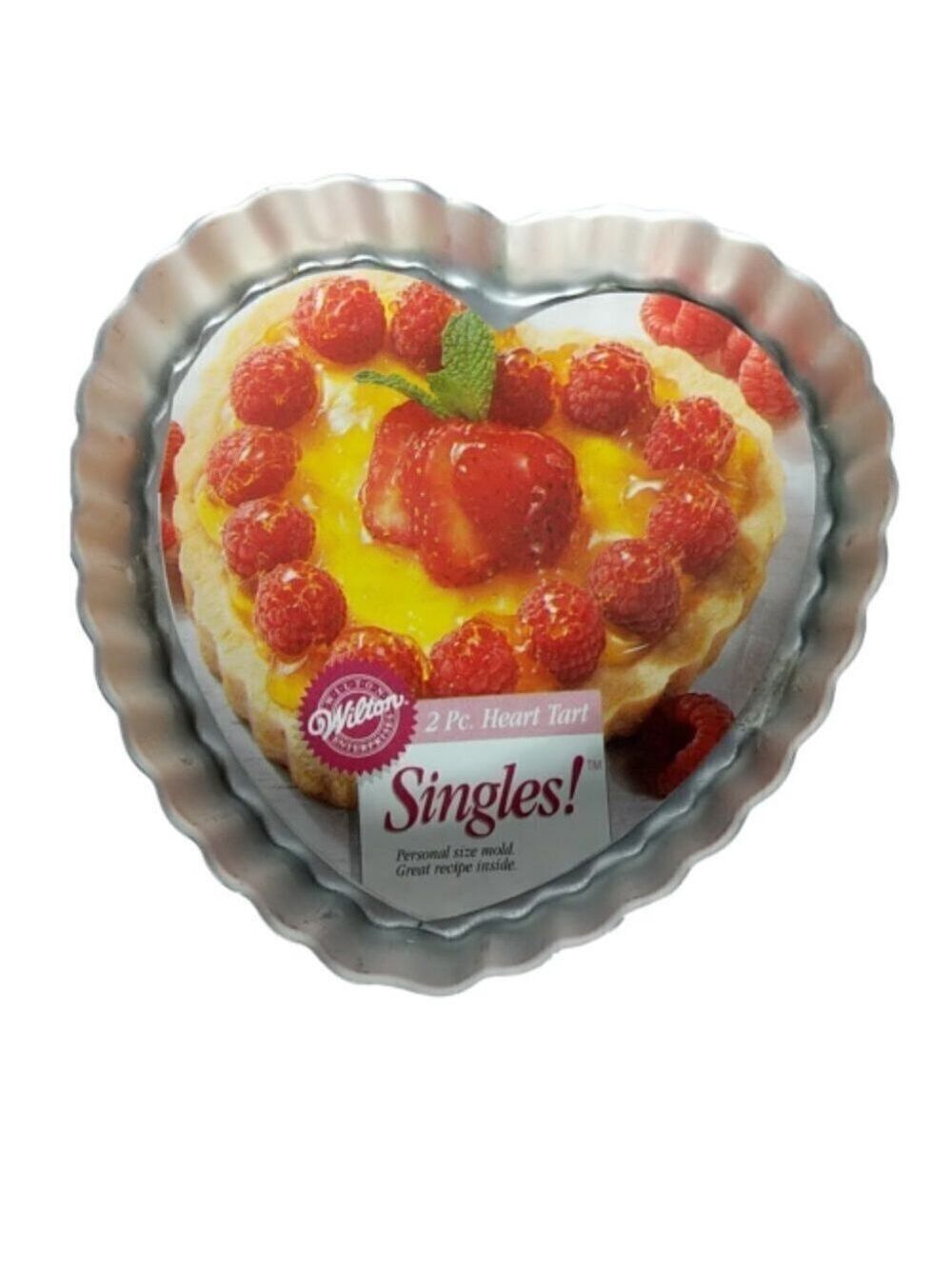 Wilton Heart Tart Tin Personal Cake Pan with Insert